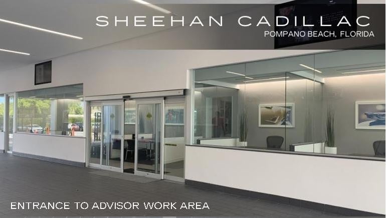 Service Center at Sheehan Cadillac in Pompano Beach FL - Entrance to Advisor Work Area