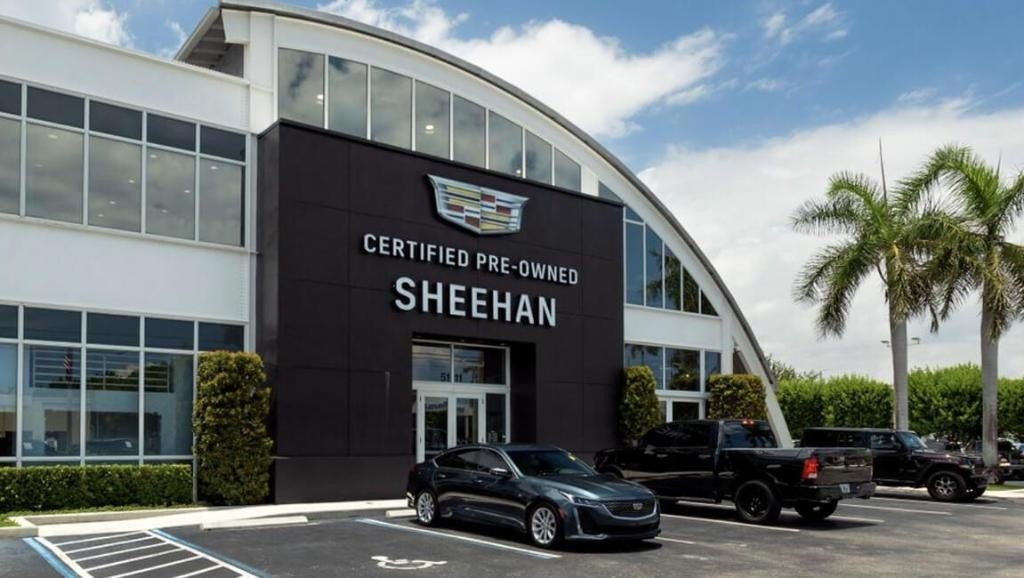 Sheehan Cadillac Dealership Exterior View